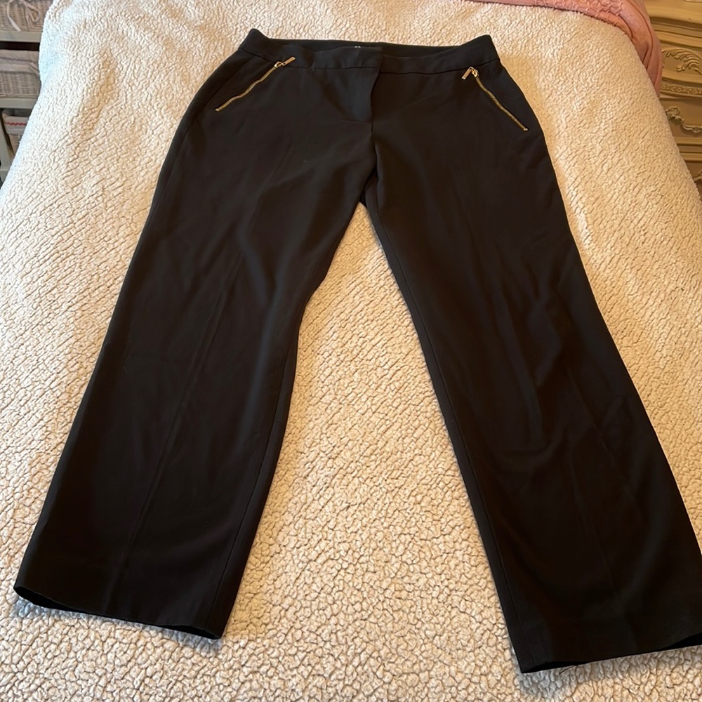 Tahari straight leg pants